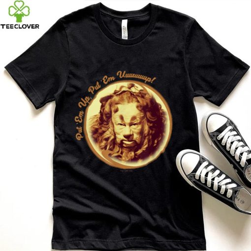 The Wizard of Oz Cowardly Lion Put 'Em Up Portrait T Shirt
