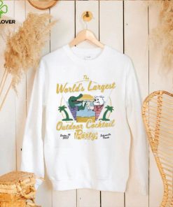 The World’s Largest Outdoor Cocktail Party 2022 Shirt 2 The World’s Largest Outdoor Cocktail Party 2022 Shirt
