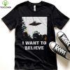 The X Files I Want To Believe Poster T Shirt