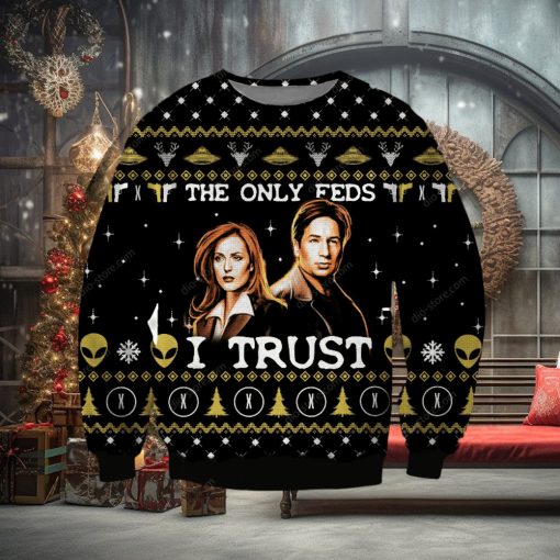 The X Files Ugly Christmas Sweater Perfect Holiday Gift