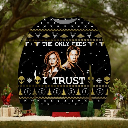 The X Files Ugly Christmas Sweater Perfect Holiday Gift