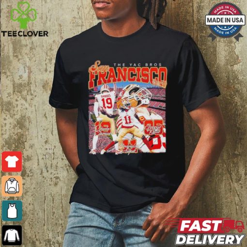 The Yac Bros San Francisco 49ers graphic shirt