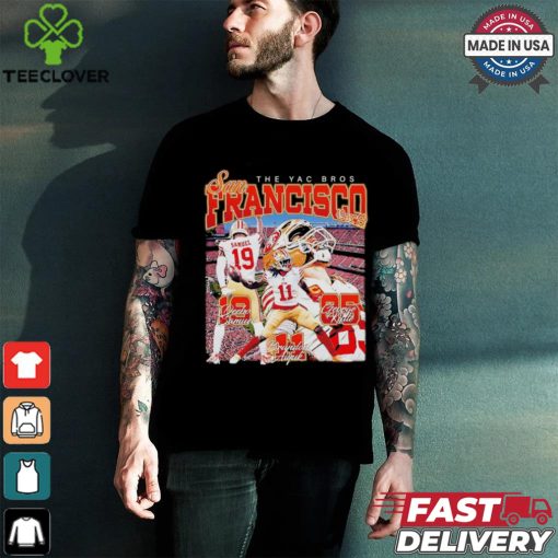 The Yac Bros San Francisco 49ers graphic shirt
