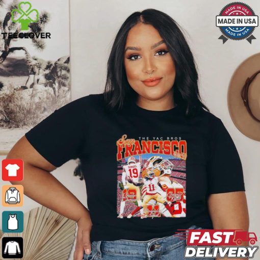 The Yac Bros San Francisco 49ers graphic shirt