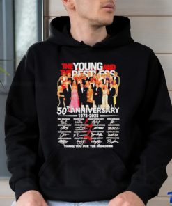 The Young And The Restless 50th Anniversary 1973 – 2023 Thank You For The Memories Shirt
