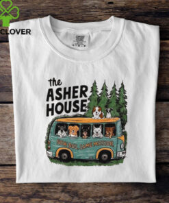 The asher house new bus same mission shirt