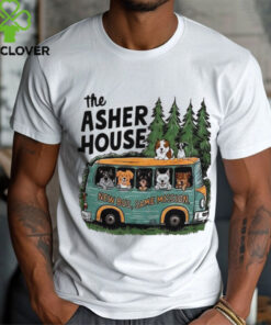 The asher house new bus same mission shirt