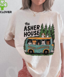 The asher house new bus same mission shirt