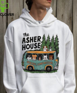 The asher house new bus same mission shirt