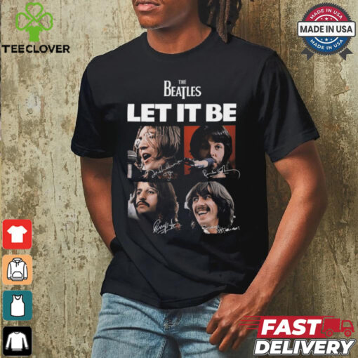 The beatles let it be shirt