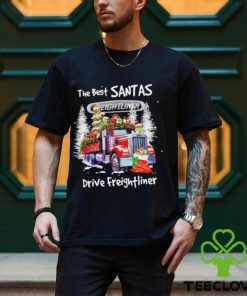 The best Santas drive Freightliner Christmas hoodie, sweater, longsleeve, shirt v-neck, t-shirt