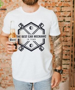 The best car mechanic in Town logo hoodie shirt 1 The best car mechanic in Town logo hoodie shirt