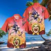 Bigfoot All Over Print Summer Short Sleeve Hawaiian Beach Shirt