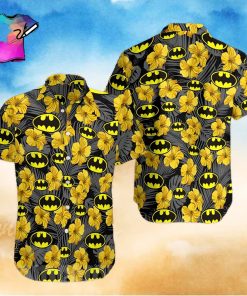 The best selling Batman Floral All Over Print Unisex Hawaiian Shirt