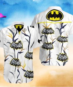The best selling Batman Logo All Over Print Hawaiian Shirt White