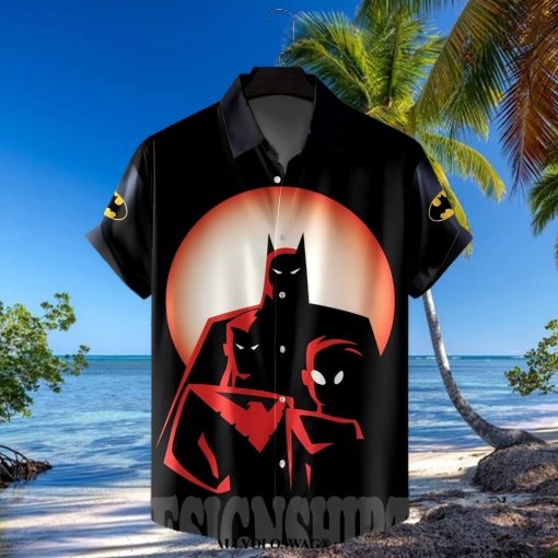 The best selling  Batman Midnight Animated All Over Print Hawaiian Shirt