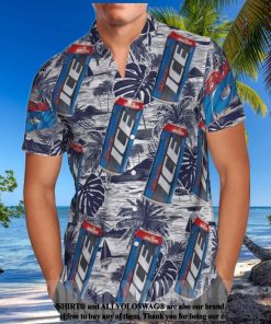 The best selling  Bud Ice All Over Print Hawaiian Shirt