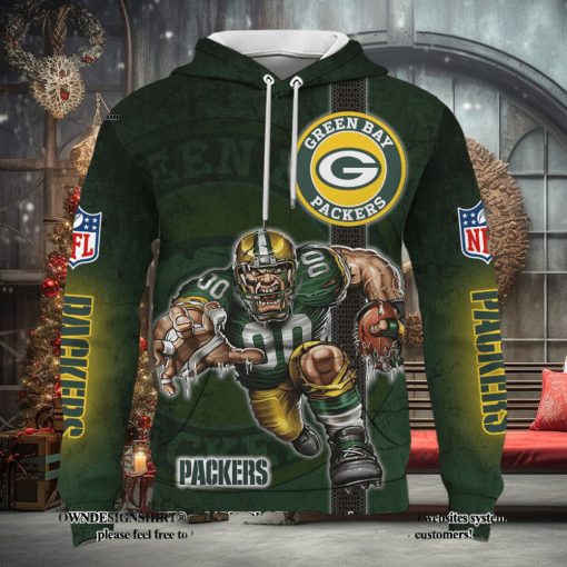 [The best selling] Green Bay Packers Football Club Best Combo Full Printing Hawaiian Shirt