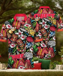 [The best selling] Kansas City Chiefs NFL Flower Custom Summer Football New Outfit Full Printed Hawaiian Shirt