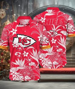 [The best selling] Kansas City Chiefs NFL Flower Summer Football All Over Print Classic Hawaiian Shirt