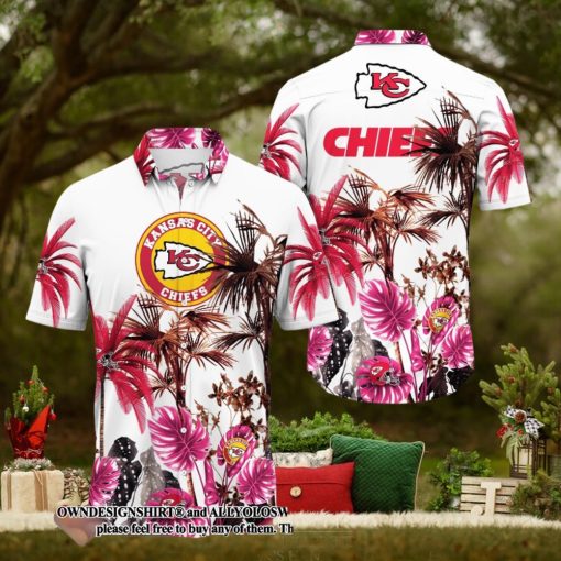 [The best selling] Kansas City Chiefs NFL Summer Best Combo 3D Hawaiian Shirt