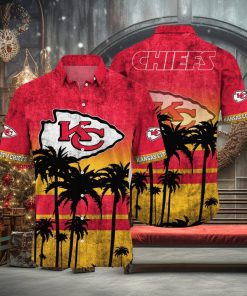 [The best selling] Kansas City Chiefs Short Style Hot Trending Summer All Over Print 3D Hawaiian Shirt