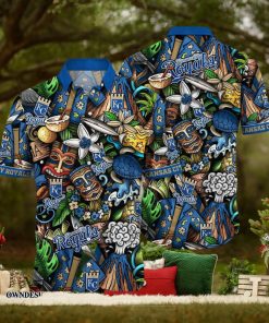 [The best selling] Kansas City Royals MLB Flower Custom Summer Football Amazing Outfit Hawaiian Shirt