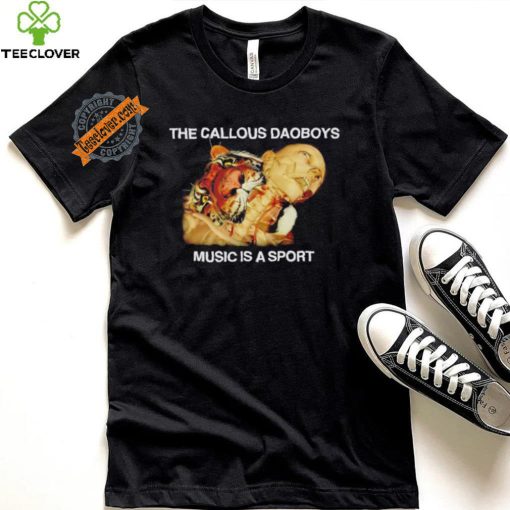 The callous daoboys music is a sport shirt