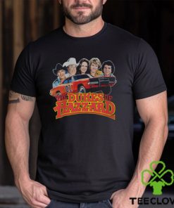 The car and Band Dukes Of Hazzard T Shirt