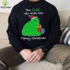 The cat who stole the Meowy Christmas hoodie, sweater, longsleeve, shirt v-neck, t-shirt