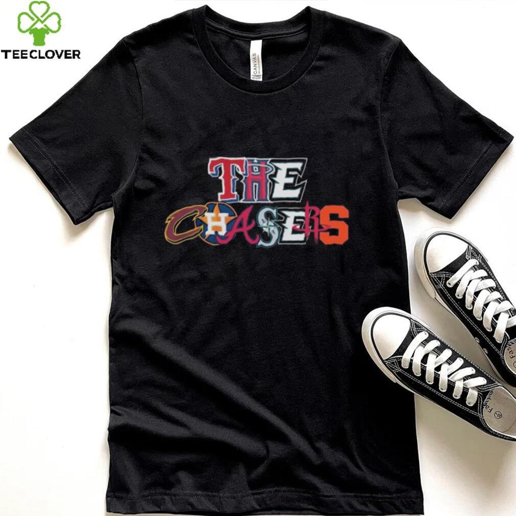 The chasers dept black 4th quarter flared Shirt The chasers dept black 4th quarter flared Shirt