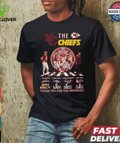The chiefs thank you for the memories shirt