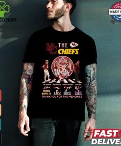 The chiefs thank you for the memories shirt