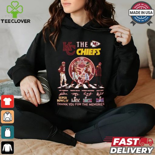 The chiefs thank you for the memories shirt