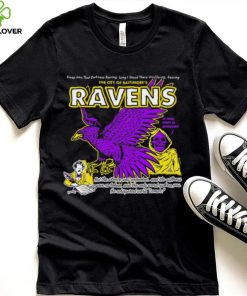 The city of Baltimore Ravens ye shall doubt us nevermore shirt