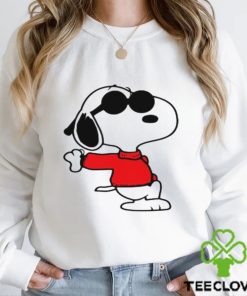 The cool snoppy red sweater Merry Christmas shirt