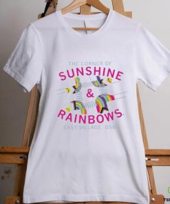 The corner of sunshine and rainbows the corner of sunshine and rainbows shirt