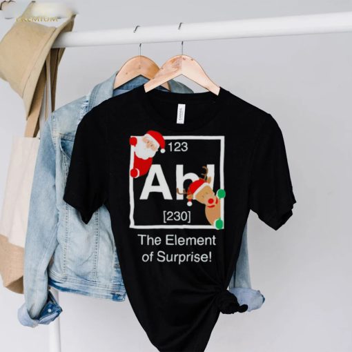 The element of surprise Christmas approaching t hoodie, sweater, longsleeve, shirt v-neck, t-shirt