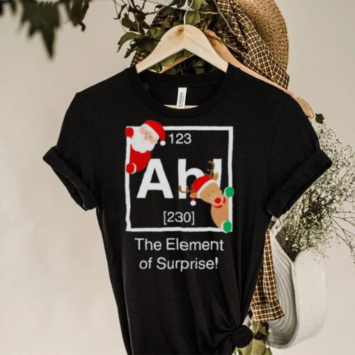 The element of surprise Christmas approaching t hoodie, sweater, longsleeve, shirt v-neck, t-shirt