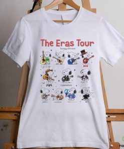 The eras tour Snoopy guitar version shirt