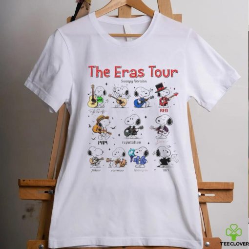 The eras tour Snoopy guitar version shirt
