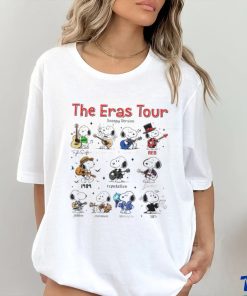 The eras tour Snoopy guitar version shirt