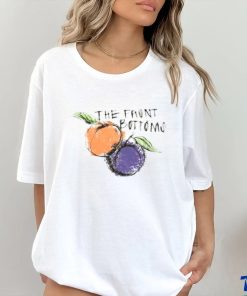 The front Bottoms Peach shirt