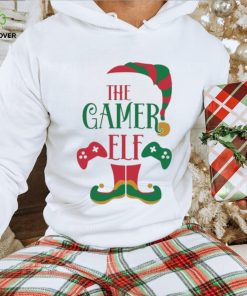 The gamer elf Christmas shirt