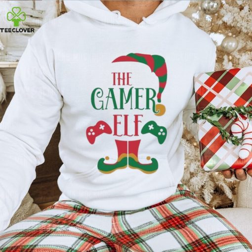The gamer elf Christmas shirt