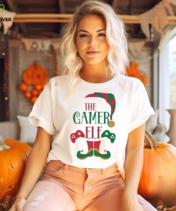The gamer elf Christmas shirt