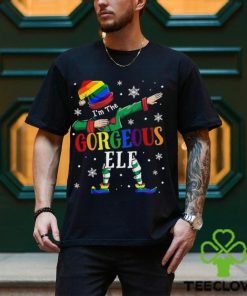 The gorgeous elf dabbing christmas party sweathoodie, sweater, longsleeve, shirt v-neck, t-shirt