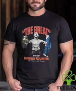 The great Alexander Volkanovski world featherweight champion hoodie, sweater, longsleeve, shirt v-neck, t-shirt