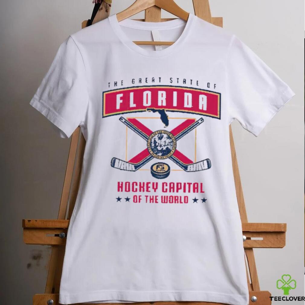 The great State of Florida hockey capital of the world shirt The great State of Florida hockey capital of the world shirt