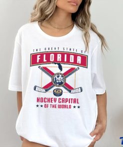 The great State of Florida hockey capital of the world shirt 2 The great State of Florida hockey capital of the world shirt